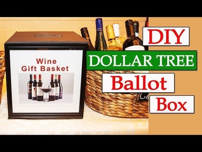 DIY! Dollar Tree Raffle Ballot Box