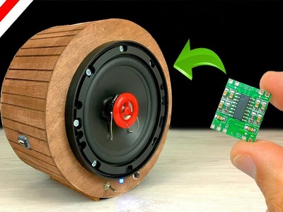 DIY How to make  BLUETOOTH SPEAKER With Mini Amplifier!