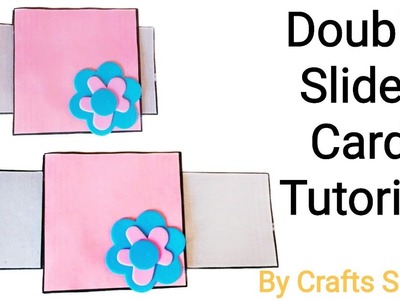 Double Slider Card Tutorial l Photo Slider Card Tutorial l By Crafts Space