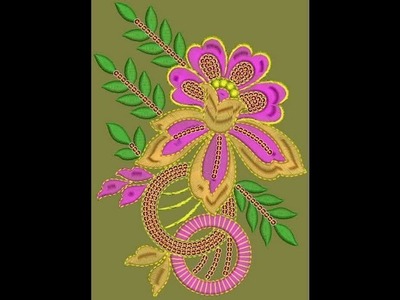Embroidery Designs For Cording Butta, Cording Patchwork, Suit Patch