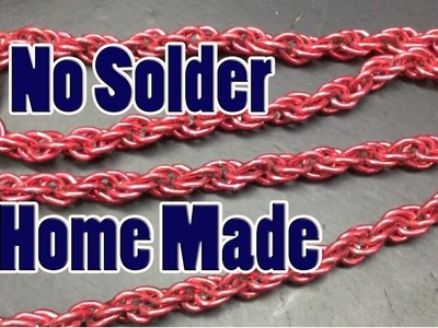 Home Made Rope Chain Easy To Make
