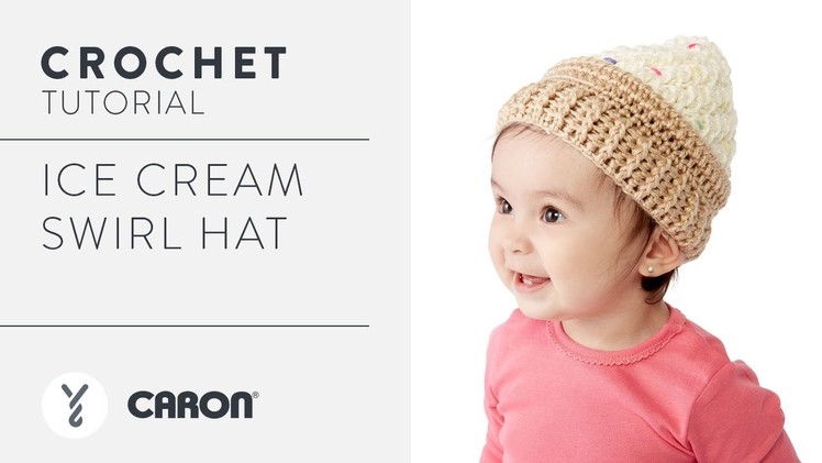 How to Crochet the Ice Cream Swirl Hat