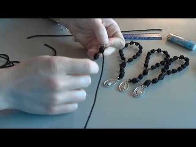 How to make a Chaplet of the Infant Jesus with Cord