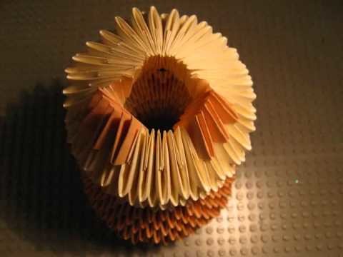 How to make a modular origami rabbit