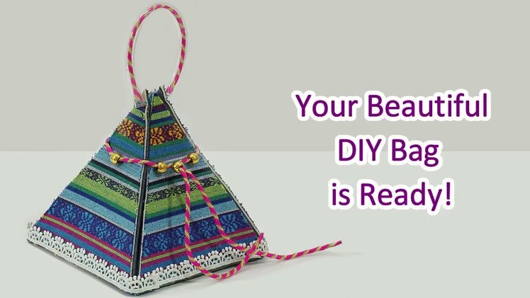 How to Make Beautiful DIY Gift Bag | DIY Chocolate Basket for #Rakhi | Old Denim Jeans Bag