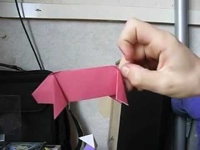 How To Make - Easy Origami Pig
