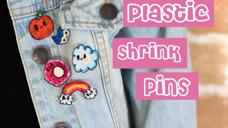 How to Make Plastic Shrink Pins Gift Idea