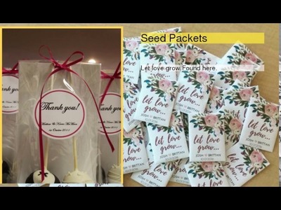 Impress Your Guests With These Wedding Favors