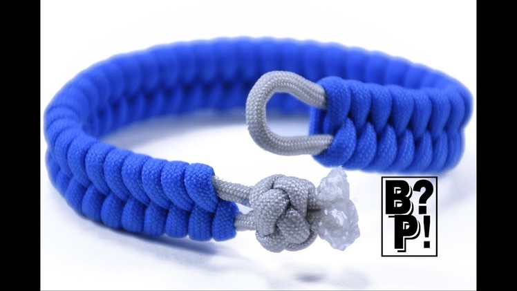 Make Fishtail Paracord Bracelet with Ball and Loop Closure - BoredParacord.com