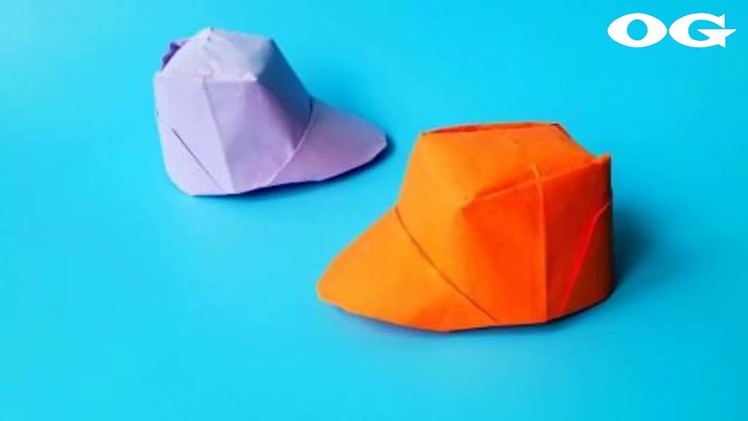Origami Baseball Hat ????, Easy Origami Tutorial Seri