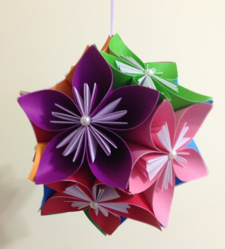 Origami Kusudama Flower