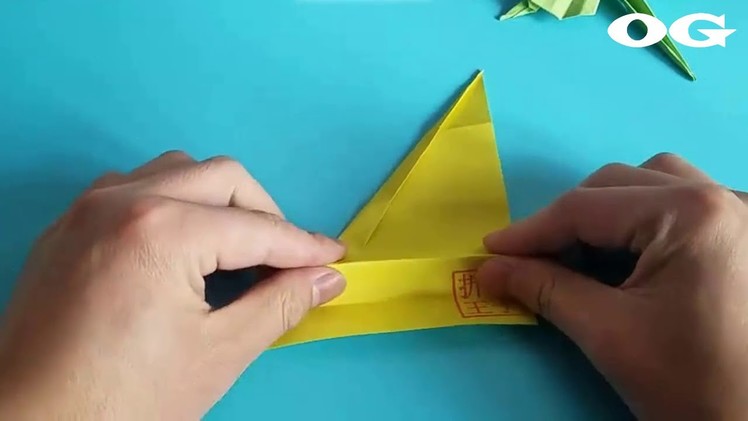 Origami Leaves ????, Easy Origami Tutorial Seri