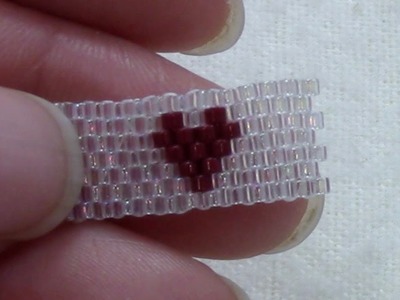 Peyote Stitch Hearts