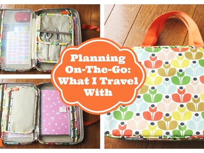 Planning On-The-Go: Planning Supplies I Travel With
