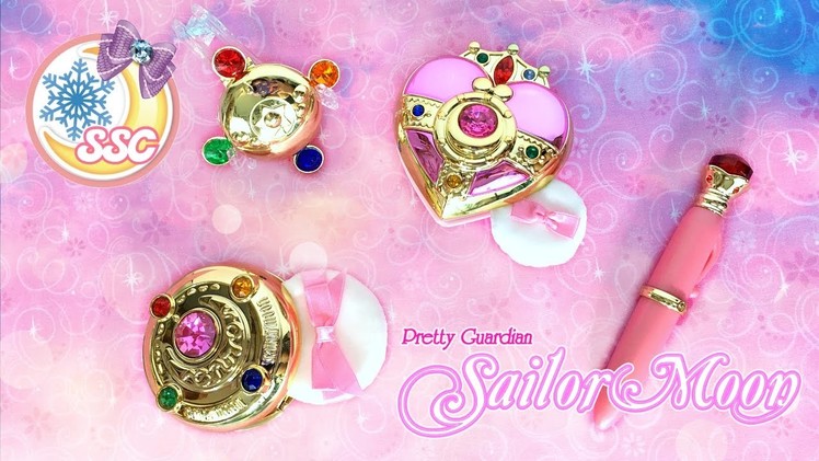 Sailor Moon Miracle Romance Makeup Compacts & Limited Fan Club Lip Gloss ~ セーラームーン