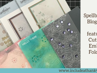 Spellbinders Cut and Emboss Folders | In One Pass! | Simple and Elegant Cards