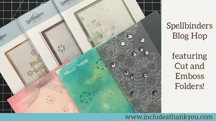 Spellbinders Cut and Emboss Folders | In One Pass! | Simple and Elegant Cards