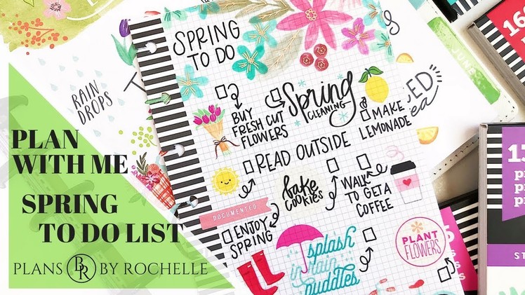 Spring To Do List | Plans by Rochelle