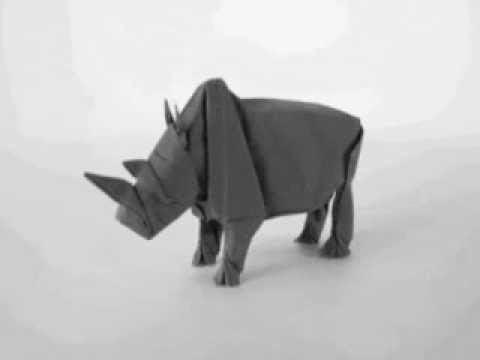 Awesome Origami Rhino