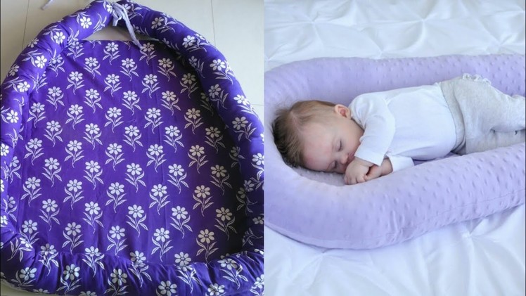 Baby pillow cosleep for new born baby| how to make baby cradle me pillow for baby's comfort
