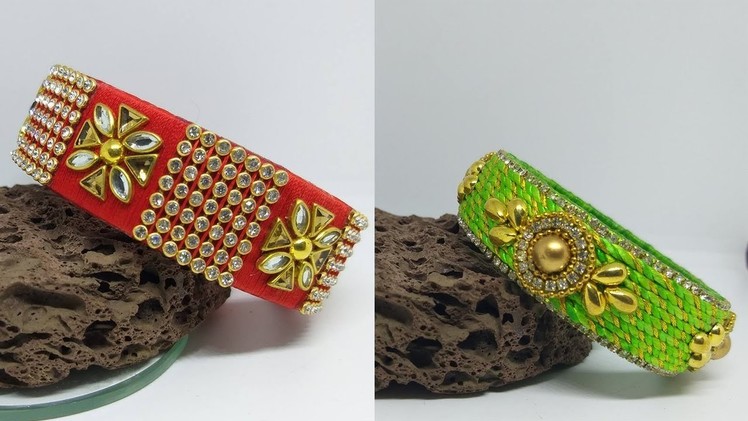 Beautiful Multi Colour Silk Thread Bangles New Designs