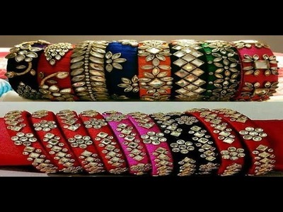Beautiful Silk Thread Bangles New Designs
