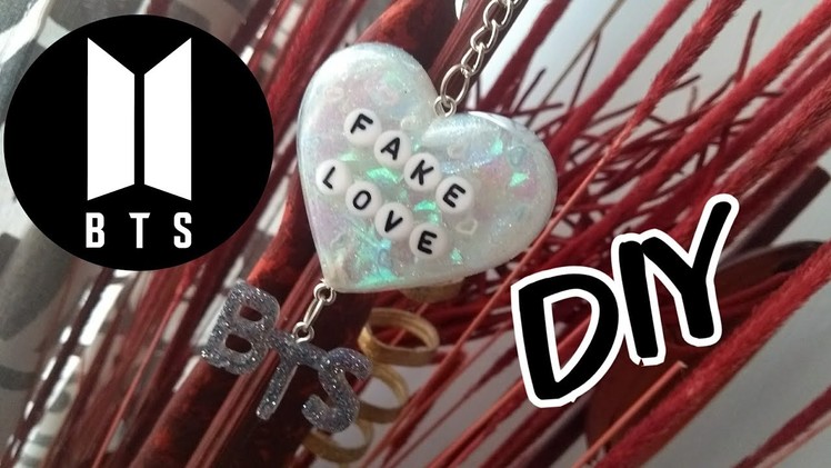 BTS »FAKE LOVE« KPOP. DIY LLAVERO CON RESINA