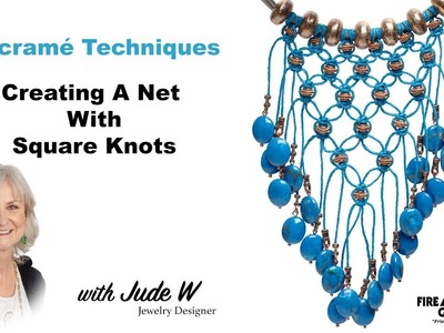 Creating a Net with Square Knots