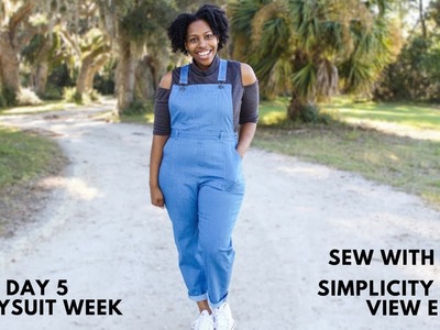 Day 5 Bodysuit Week: Sew With Me: Simplicity 8513 View E: Easy Sew