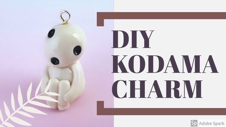 DIY Kodama Charm I Princess Mononoke