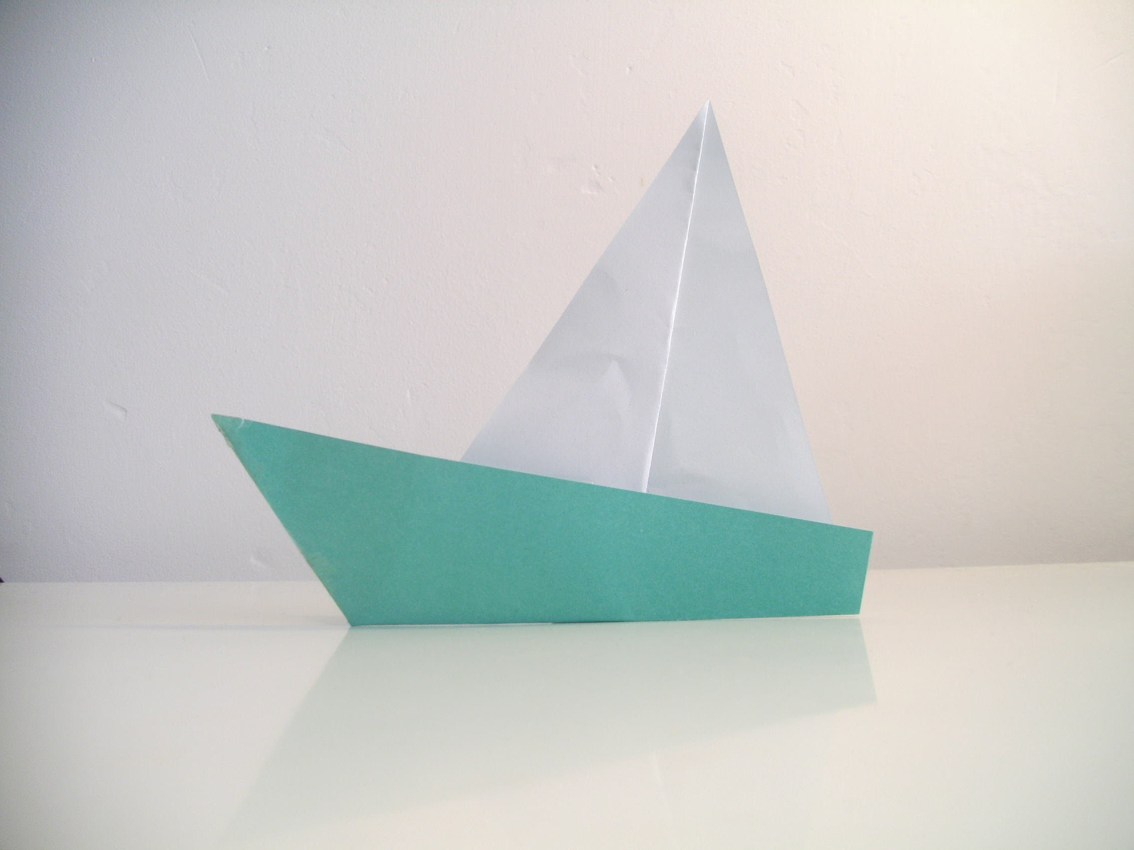 Оригами кораблик