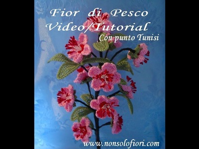 Fior di Pesco all'uncinetto - Crochet flowers - Peach flowers
