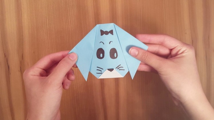 Folding for Fine Motor: Origami Dog Face