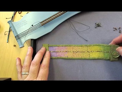 Free Tip Friday: More Beadweaving with the Jewel Loom and Leather!