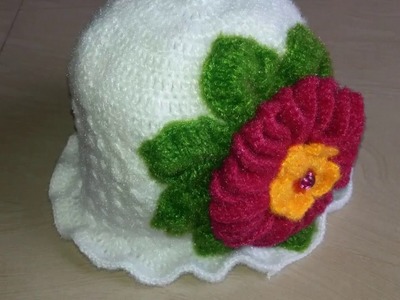 Handmade woolen cap Design