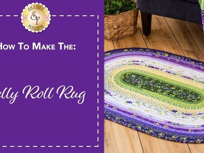 How to Make a Jelly Roll Rug | A Shabby Fabrics Sewing Tutorial
