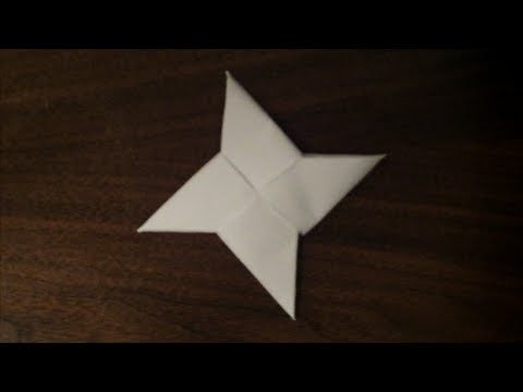 How to Make a Origami Ninja Star