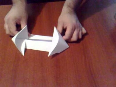 How to make an alien warship-origami