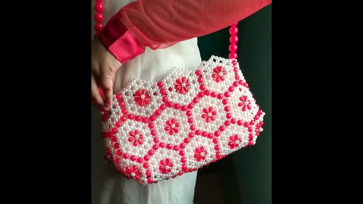 How to make beaded bag for valentines day