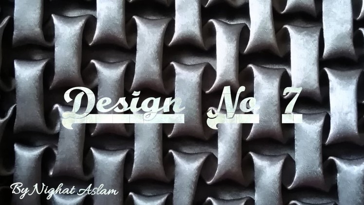 How to make canadian smocking cushion Design 7 urdu