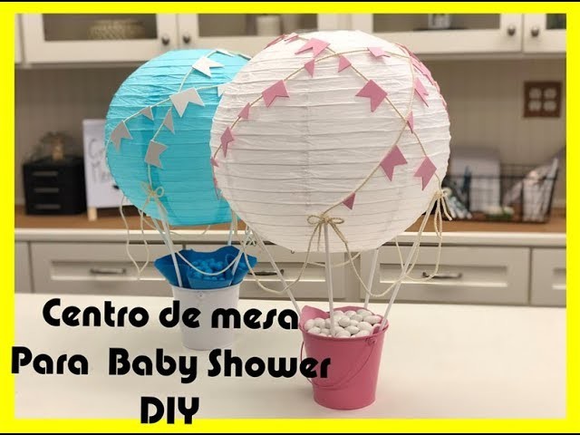 Idea para Centro de Mesa para Baby Shower 2018-BSC001
