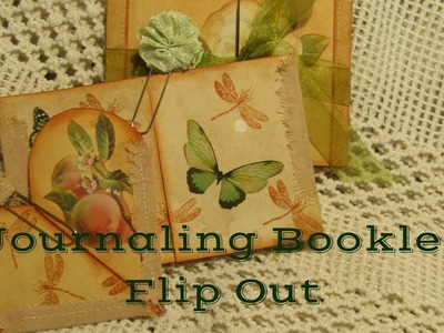 Journal booklet flip out Tutorial