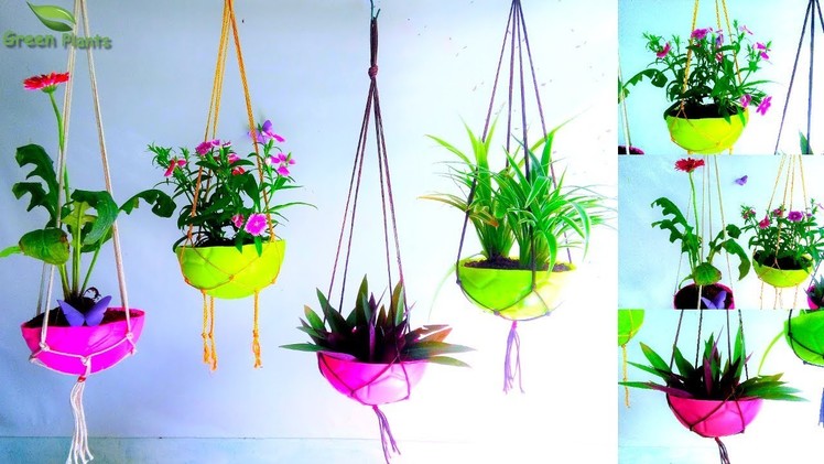 Kids Ball Hanging Planter With Hanging Holder | Garden & Planter Ideas.GREEN PLANTS