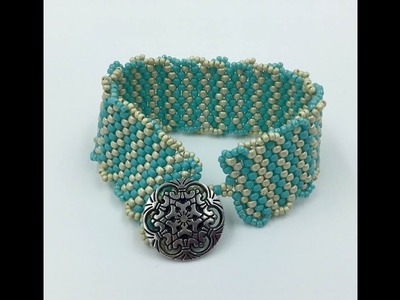 Learning Even Count Peyote Stitch