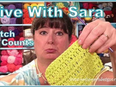 Live With Sara - Stitch Counts