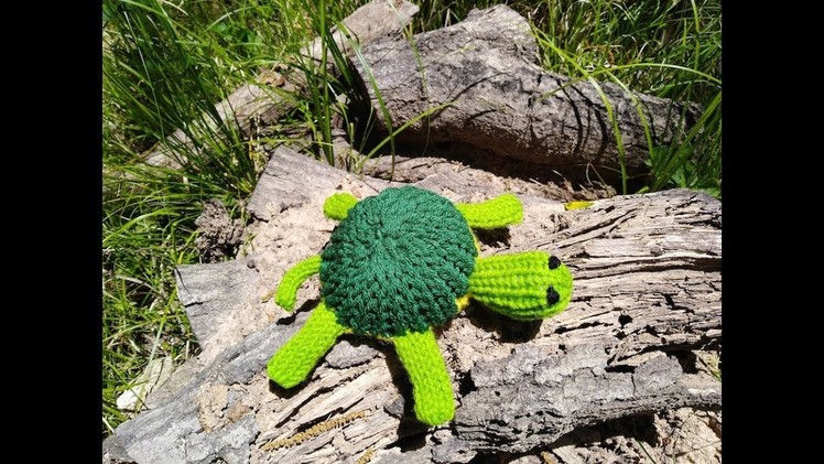 Loom Knit Small Turtle Pattern