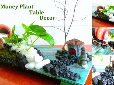 Money plant Table Decoration | Money plant Growing Ideas | Money plant Table Top Decor.GREEN PLANTS