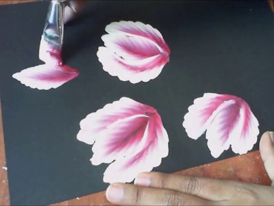 One stroke Painting-Quick Decorative Flowers