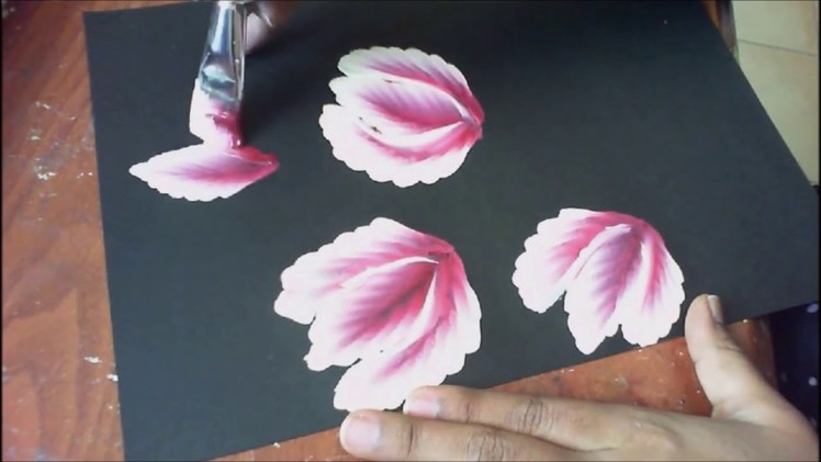 One stroke Painting-Quick Decorative Flowers