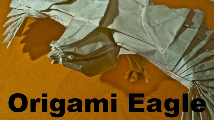 Origami Eagle by Nguyen Hung Cuong (Time Lapse)
